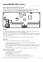 Preview for 1 page of MikroTik RouterBOARD RB2011U Quick Setup Manual And Warranty Information