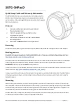 MikroTik SXTG-5HPacD Quick Setup Manual And Warranty Information предпросмотр