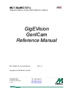 Mikrotron MC136 Series Reference Manual preview