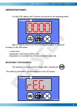 Предварительный просмотр 5 страницы Mikster Loggicar-E Operating Manual