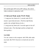 Preview for 17 page of MILALOKO Sports DV Camera Operating Instructions Manual