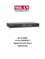 MiLAN MIL-S16000T User Manual предпросмотр