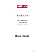 MiLAN MIL-S24002TGXX User Manual preview