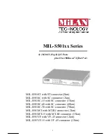 Preview for 1 page of MiLAN MIL-S501MT User Manual