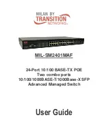 MiLAN MIL-SM2401MAF User Manual preview