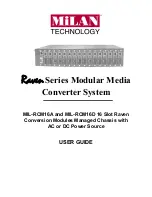 MiLAN Raven MIL-RCM16A User Manual preview