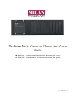 MiLAN Raven MIL-RCS10A Installation Manual preview