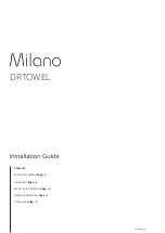 Milano DRTOWEL Installation Manual preview