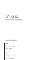 Preview for 1 page of Milano SEPWR700 Installation Manual