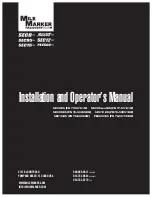 Mile Marker 76-50115BW Installation And Operator'S Manual preview