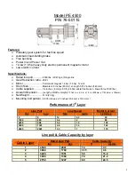 Предварительный просмотр 2 страницы Mile Marker PE 4500 Assembly And Operating Instructions Manual