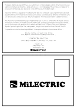 Preview for 81 page of MiLECTRIC 8436546198048 User'S Operation Manual