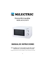 MiLECTRIC MIW-G20LTB Instruction Manual preview