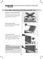 Preview for 7 page of Milenco MYCOOLMAN CEP 47 Operation Manual