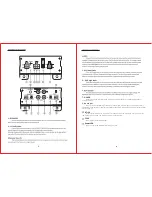 Предварительный просмотр 3 страницы Milennia MIL-AMP200BT Operating Manual