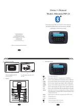 Milennia PRV21 Owner'S Manual preview