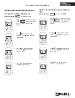 Preview for 13 page of Miles Industries 785JLN (NG) Installation And Owner'S Manual