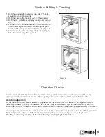 Preview for 29 page of Miles Industries HORIZON 535XAN Installation & Operating Instructions Manual