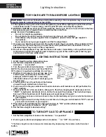 Preview for 12 page of Miles Industries Valor 738JLN Installation & Owner'S Manual