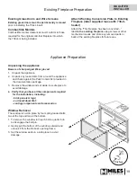 Preview for 19 page of Miles Industries Valor 738JLN Installation & Owner'S Manual