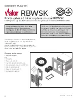 Preview for 6 page of Miles Industries Valor RBWSK Installation Manual