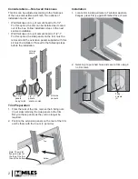 Предварительный просмотр 2 страницы Miles Valor 1700 Installation Instructions Manual