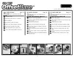 Milescraft Offset Base 1255 Quick Start Manual preview