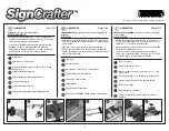 Preview for 7 page of Milescraft SignCrafter 1256 Manual