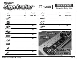 Preview for 1 page of Milescraft SignCrafter 1256B Manual