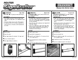 Preview for 2 page of Milescraft SignCrafter 1256B Manual