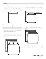 Preview for 4 page of Milestone AV Technologies PROJECTA Extensa Instructions