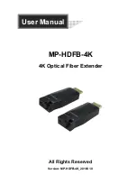 Milestone pro MP-HDFB-4KT User Manual preview