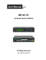 Milestone pro MP-SC-5T User Manual preview