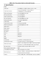 Preview for 8 page of Milestone pro MP-SC-61E User Manual