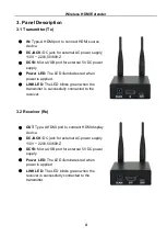 Preview for 8 page of Milestone pro MPHD-WL11 User Manual