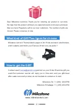 Preview for 22 page of Milestone MHT-L1081 Quick Installation Manual