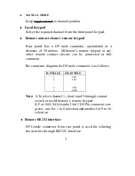 Preview for 4 page of Milestone ML 201 XGA Operating Manual