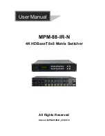 Предварительный просмотр 1 страницы Milestone MPM-88-IR-N User Manual