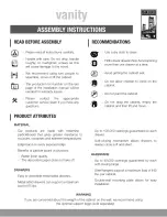 Preview for 1 page of Milestone VITELI Assembly Instructions Manual