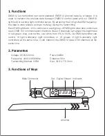 Preview for 2 page of Milight FUTD01 User Instructions