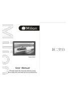 Preview for 1 page of Milion D2229 User Manual