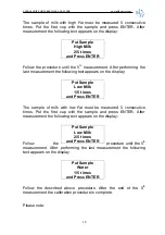 Preview for 18 page of Milkotester MASTER LM2-P2 Operating Instructions Manual