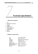 Предварительный просмотр 25 страницы Milkotester MASTER MINI User Information