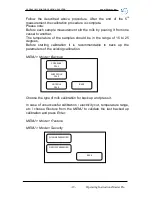 Preview for 19 page of Milkotester MASTER Touch Operating Instructions Manual