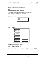 Preview for 20 page of Milkotester MASTER Touch Operating Instructions Manual