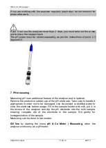 Предварительный просмотр 94 страницы Milkotronic LACTOSCAN SA Operation Manual