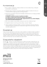 Предварительный просмотр 121 страницы MILL CO2200LEDMAX Assembly And Instruction Manual