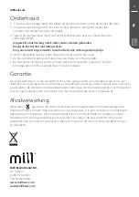 Предварительный просмотр 29 страницы MILL Convection WiFi Series Assembly And Instruction Manual