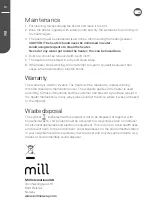 Предварительный просмотр 12 страницы MILL GL1000LWIFI3 Assembly And Instruction Manual