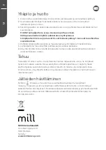 Предварительный просмотр 52 страницы MILL GL1000LWIFI3 Assembly And Instruction Manual